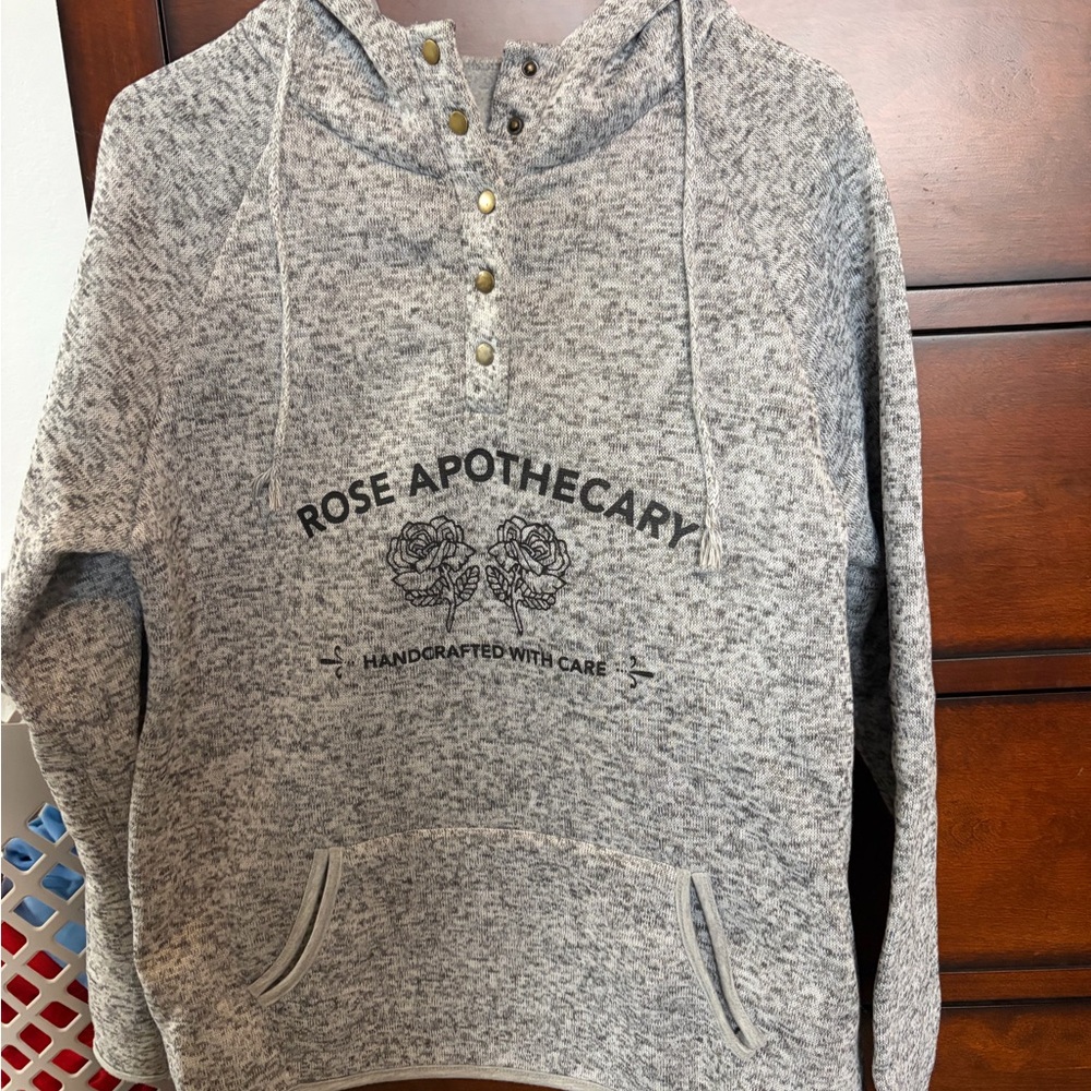 Gray Rose Apothecary Hoodie From the Series Schitt’s Creek